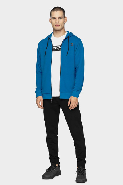 Bluza męska z kapturem rozpinana 4F H4Z20-BLM022-36S