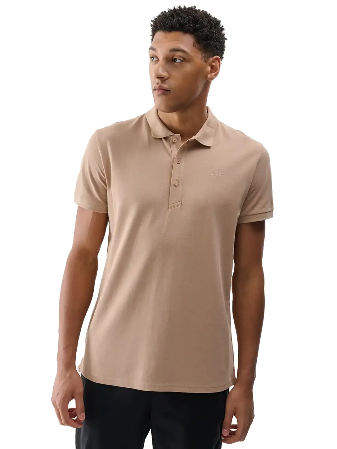 Koszulka męska polo 4FWSS25TPTSM407-83S