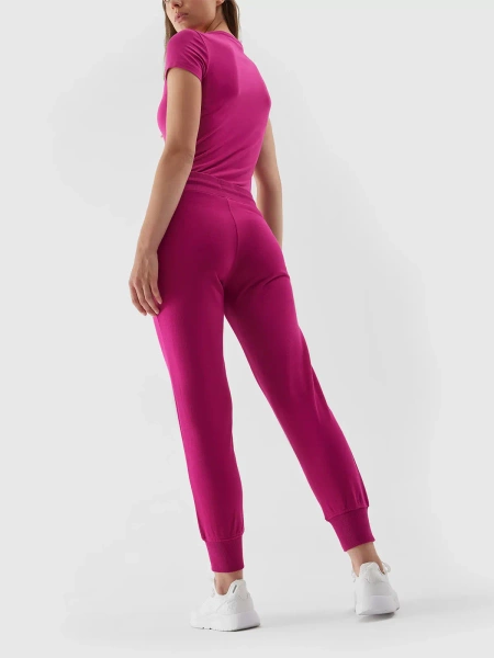 Spodnie dresowe damskie  4F 4FAW23TTROF474-53S 