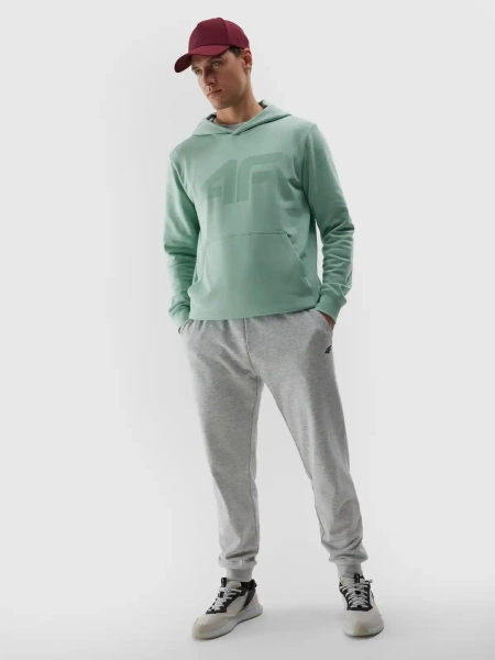 Bluza męska z kapturem 4F 4FWSS24TSWSM0950-47S 