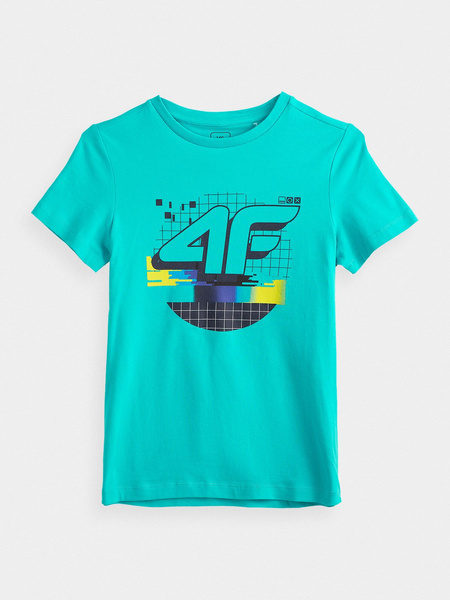 Koszulka dziecięca 4F HJZ21-JTSM003A-48S