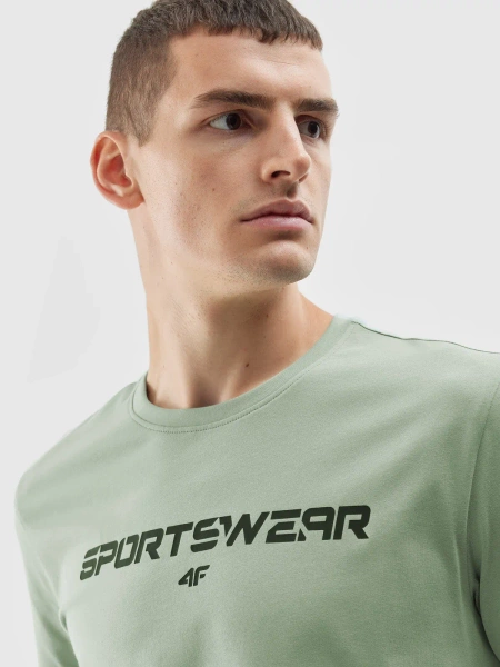 Koszulka męska  4F 4FAW23TTSHM0950-47S 