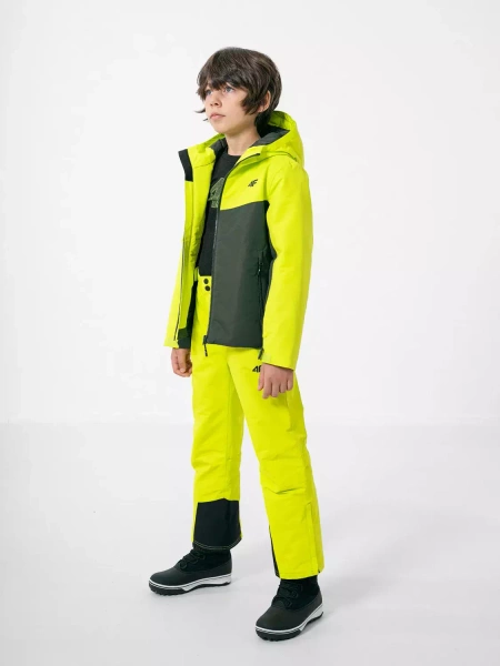 Kurtka dziecięca narciarska 4F HJZ22-JKUMN001-43S