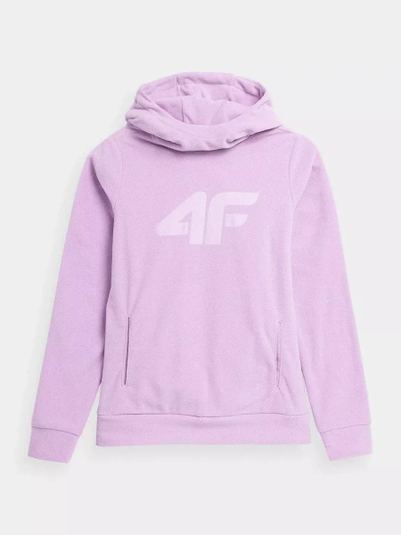 Bluza damska z kapturem polarowa 4F 4FSS23TFLEF051-52S