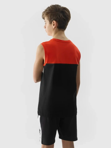 Koszulka dziecięca 4F 4FJWSS24TSLEM038-62S