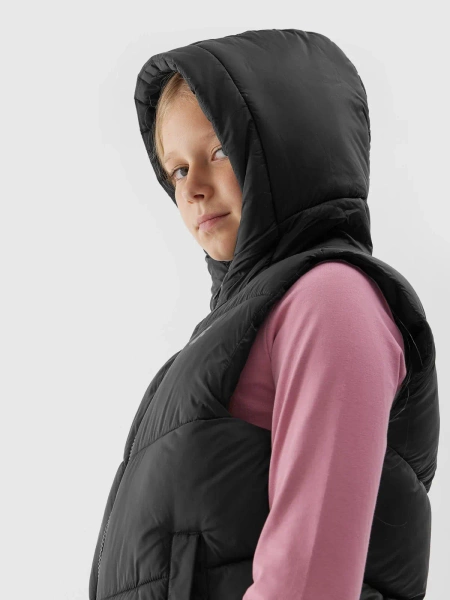 Kurtka dziecięca bezrękawnik 4F 4FJAW23TVJAF045-21S 