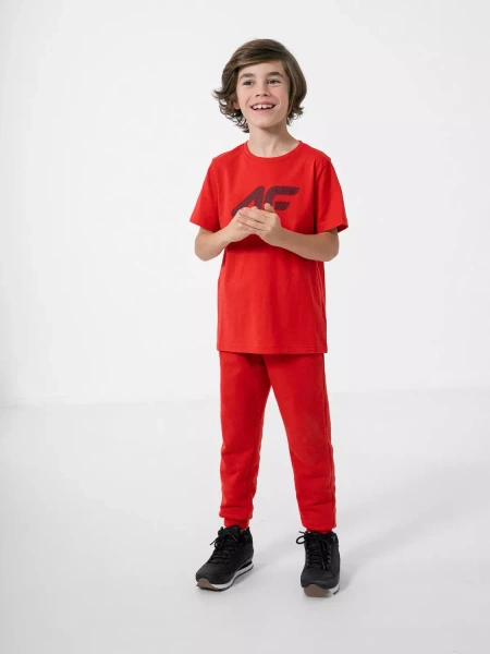 Koszulka dziecięca 4F HJZ22-JTSM002-62S