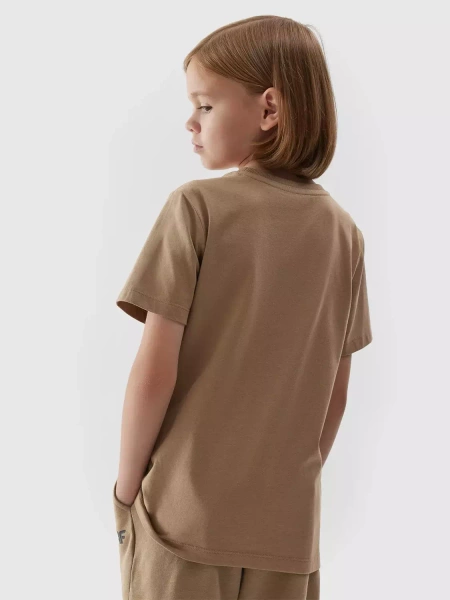 Koszulka dziecięca 4F 4FJAW23TTSHM0795-83S