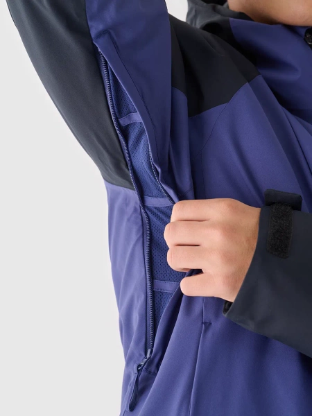 Kurtka męska zimowa narciarska 4F 4FWAW24TTJAM577-31S