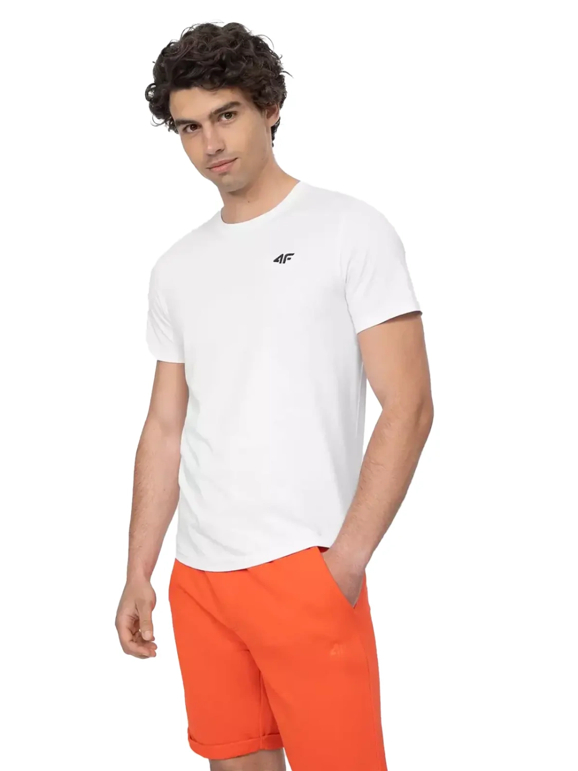 Koszulka męska 4F 4FMM00TTSHM706-10S