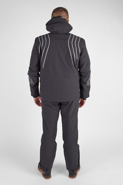 Kurtka męska BERGSON RACE-X BLACK BRG00036