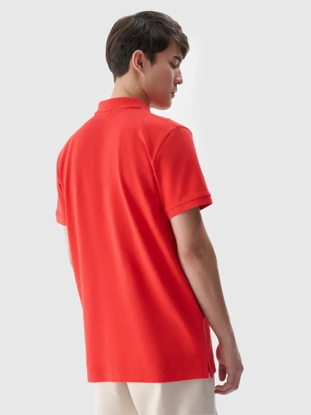 Koszulka męska polo 4FWSS25TPTSM407-62S