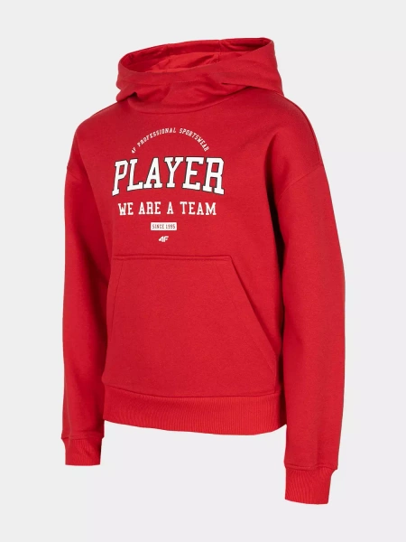 Bluza dziecięca z kapturem 4F HJZ22-JBLM006-62S