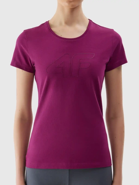 Koszulka damska 4F 4FWSS24TTSHF1163-51S 