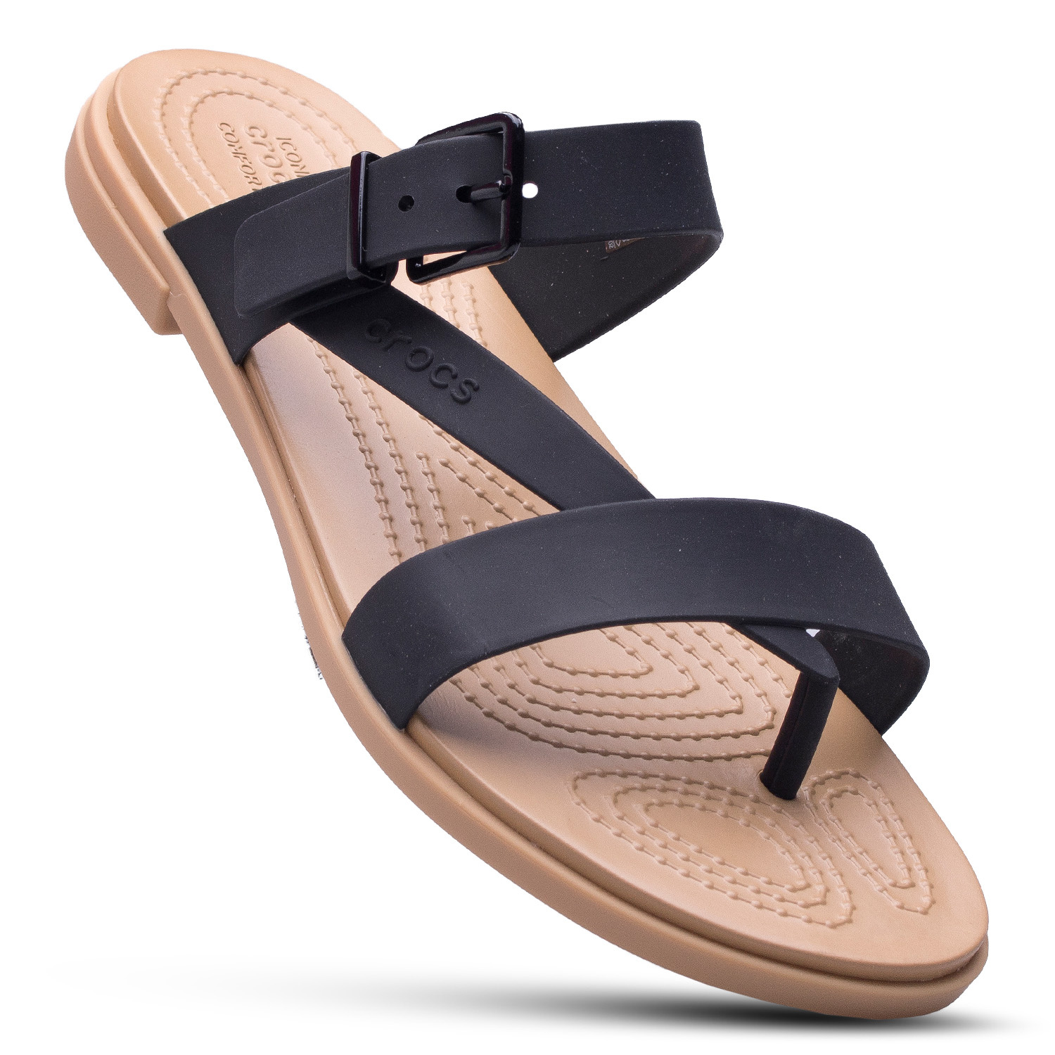 Sandały damskie Crocs Tulum Toe Post Sandal W 206108-00W