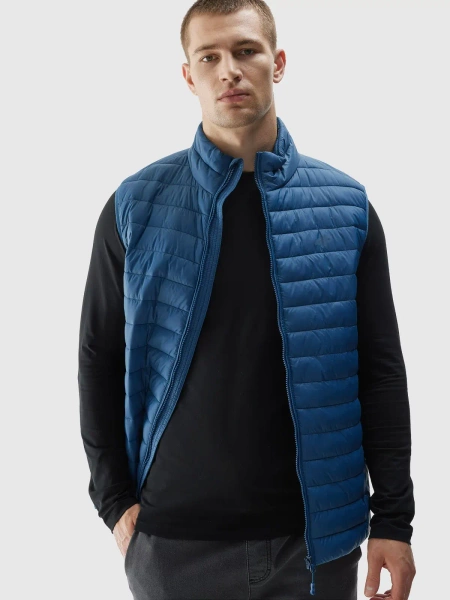 Kurtka męska puchowa bezrękawnik 4F 4FAW23TVESM062-32S 