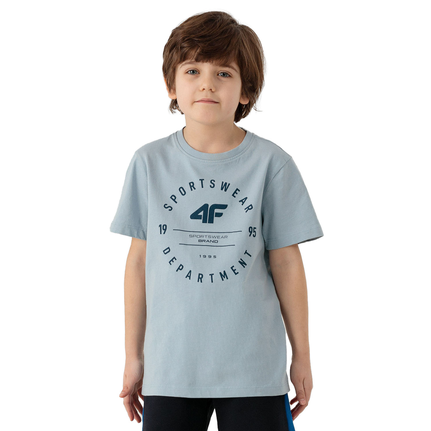 Koszulka dziecięca 4F JUNIOR HJL22-JTSM003-33S