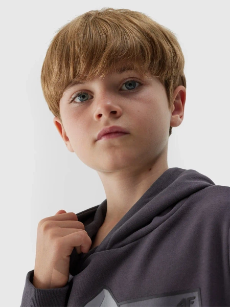 Bluza dziecięca z kapturem 4F 4FJAW23TSWSM634-22S 