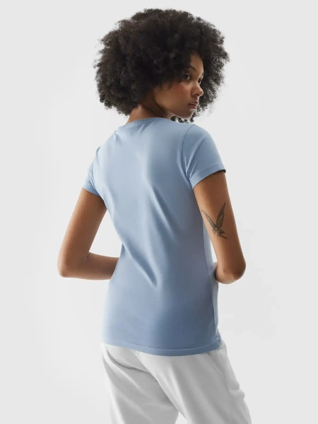 Koszulka damska  4F 4FWSS24TTSHF1161-34S 