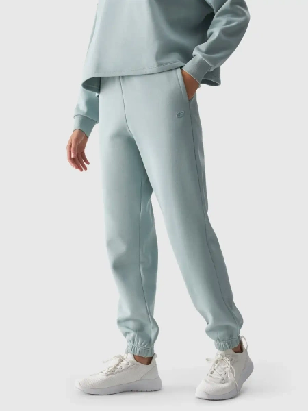 Spodnie dresowe damskie 4F 4FWAW24TTROF0819-47S