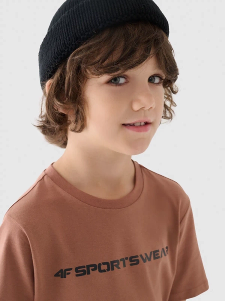 Koszulka dziecięca 4F 4FJWAW24TTSHM1552-65S