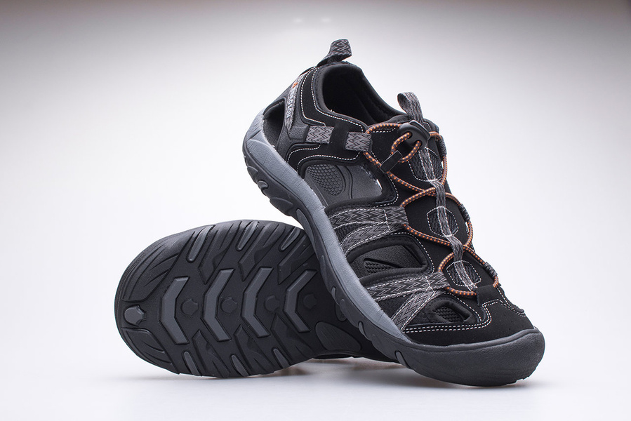 Sandały męskie trekkingowe BERGSON SOBAT Hiking BRG00128 graphite