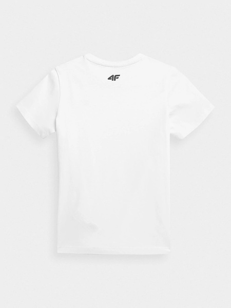 Koszulka dziecięca 4F HJL21-JTSM001A-10S