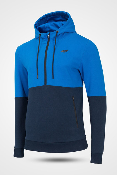 Bluza męska z kapturem rozpinana 4F H4Z19-BLM004-33S