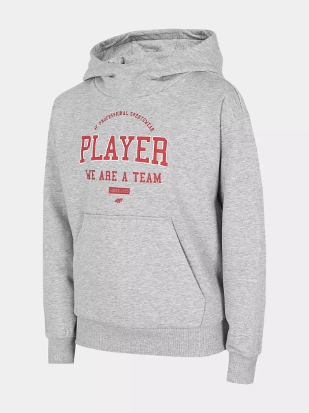 Bluza dziecięca z kapturem 4F HJZ22-JBLM006-27M