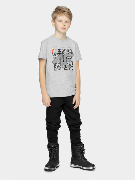 Koszulka dziecięca 4F HJZ21-JTSM008A-25M