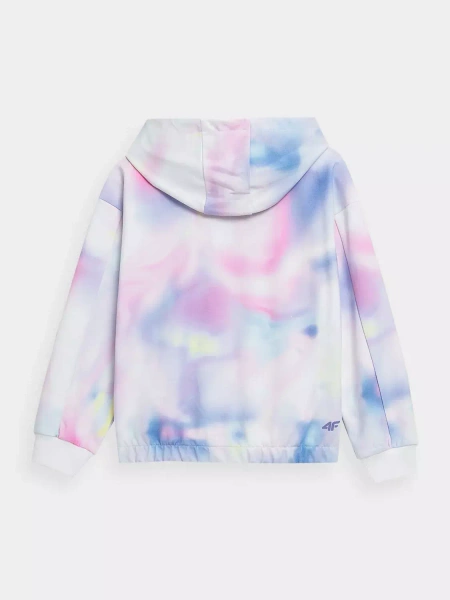 Bluza dziecięca z kapturem 4F 4FJSS23TSWSF275-91A