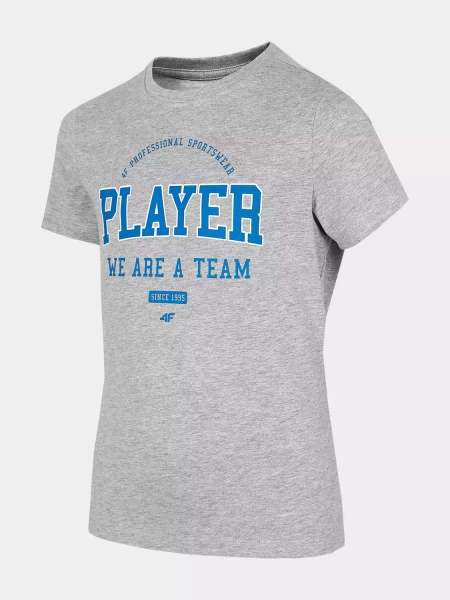 Koszulka dziecięca 4F HJZ22-JTSM007-27M