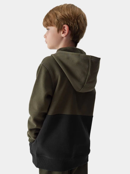Bluza dziecięca z kapturem 4F 4FJAW23TSWSM628-43S