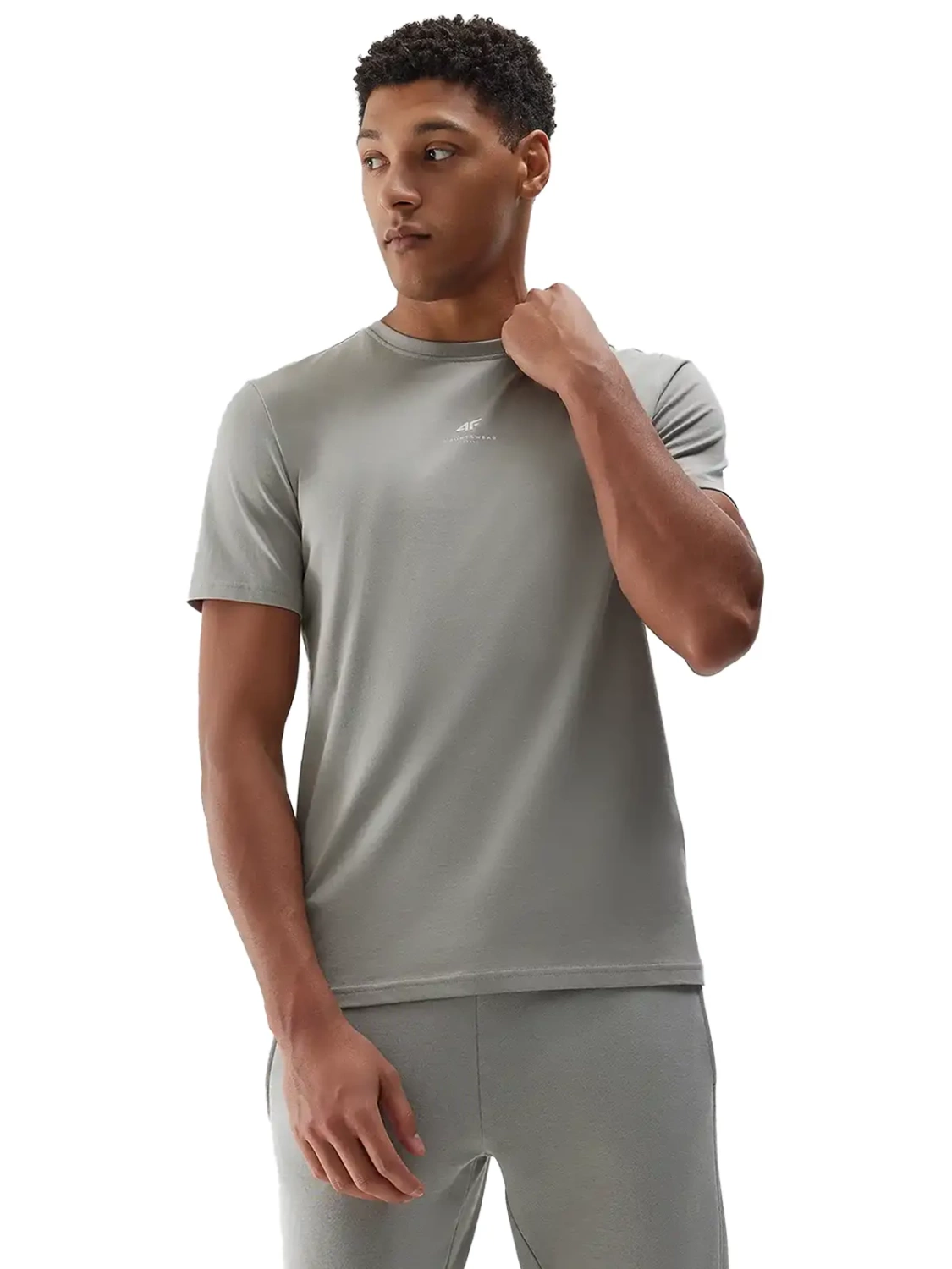 Koszulka męska 4F 4FWSS24TTSHM1282-25S