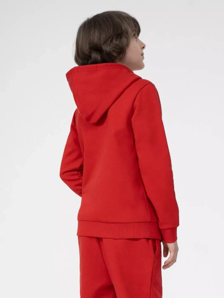 Bluza dziecięca z kapturem rozpinana 4F 4FJSS23TSWSM219-62S