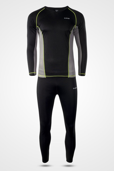 Bielizna męska termoaktywna HI-TEC KAMO SET szara