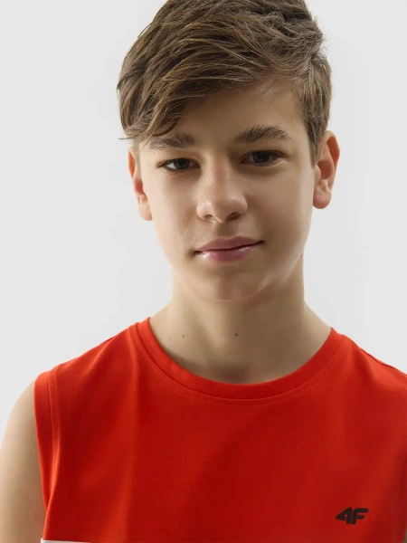 Koszulka dziecięca 4F 4FJWSS24TSLEM038-62S