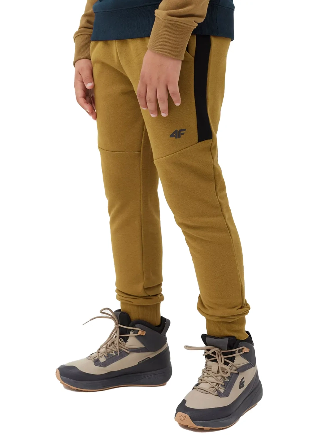 Spodnie dresowe dziecięce 4F 4FJAW23TTROM414-74S