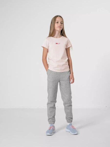 Spodnie dresowe dziecięce 4F HJZ22-JSPDD002-27M