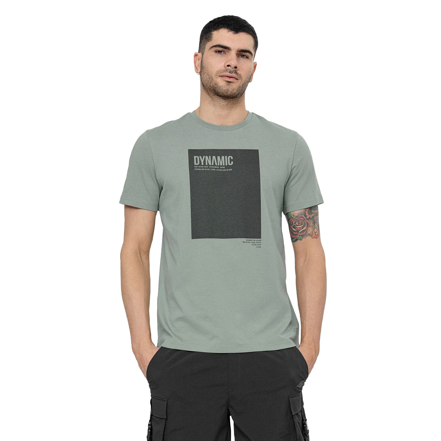 Koszulka męska 4F H4L22-TSM025-47S