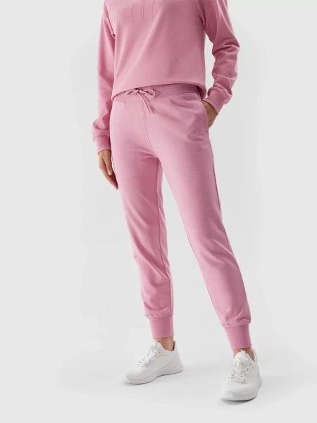 Spodnie dresowe damskie  4F 4FAW23TTROF474-56S 