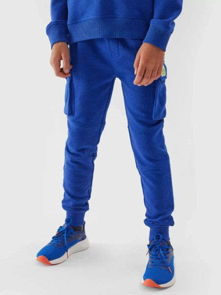 Spodnie dresowe dziecięce 4F 4FJAW23TTROM415-36S