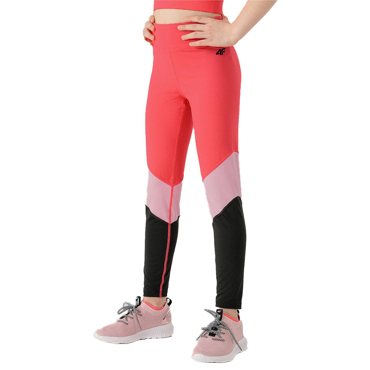 Legginsy dziecięce 4F JUNIOR HJL22-JSPDF003-90N