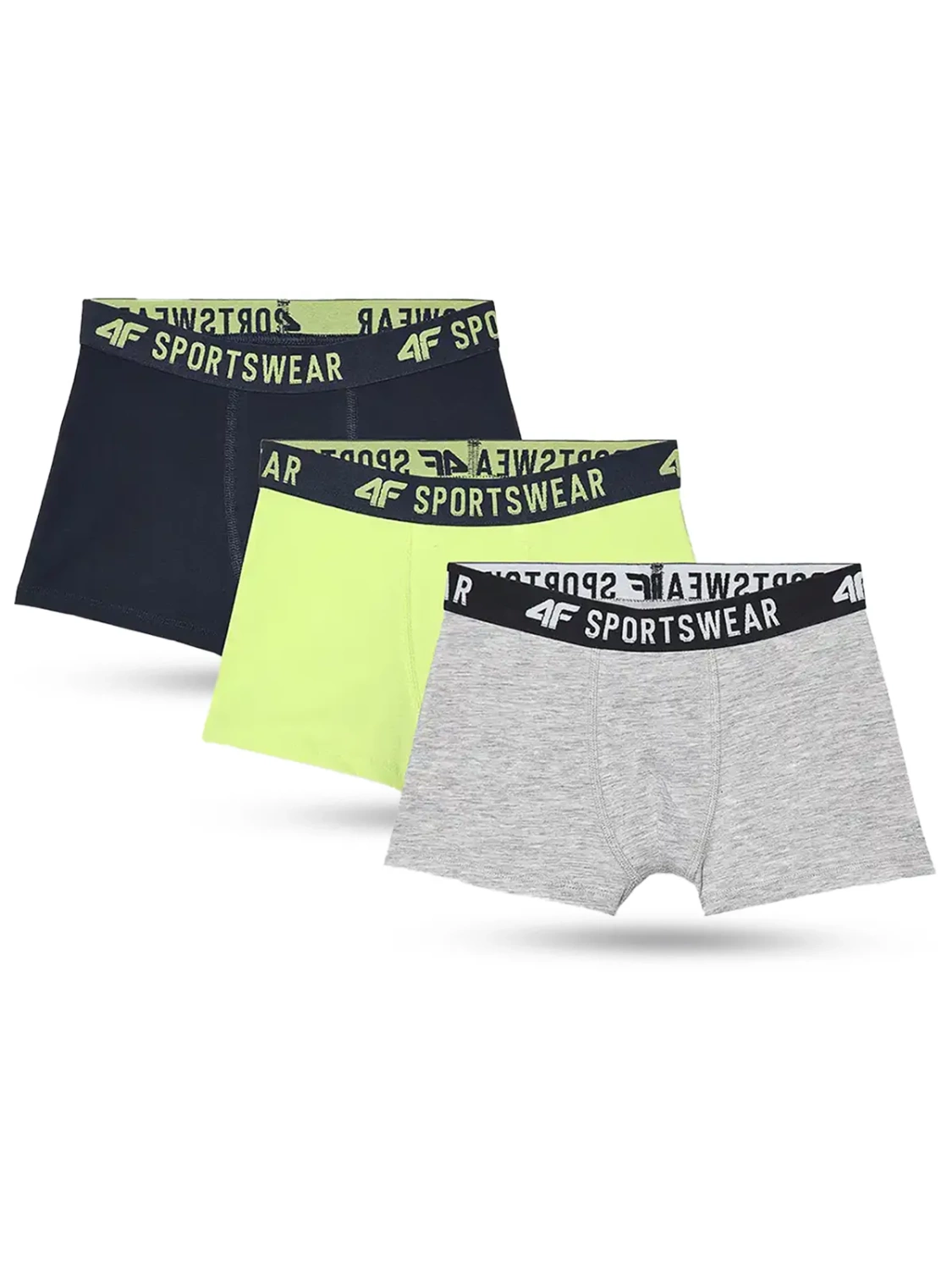 Bokserki dziecięce 4F 4FJWMM00UBXSM044-90S (3-PAK)
