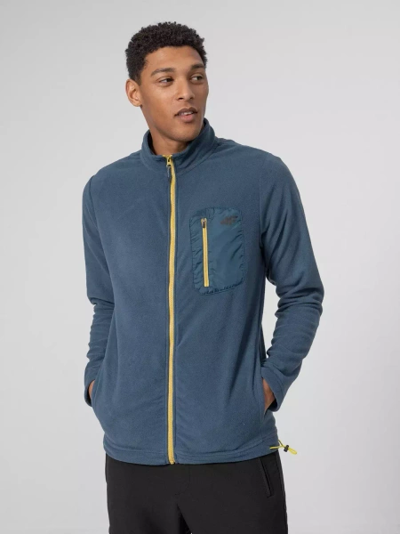 Bluza męska rozpinana polarowa 4F H4Z22-PLM012-31S