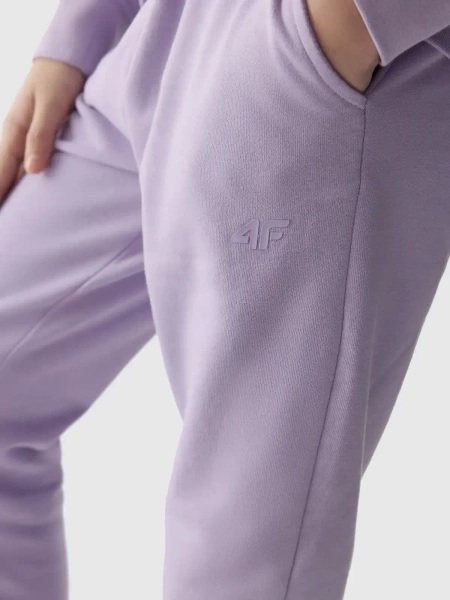 Spodnie dresowe dziecięce 4F 4FJWSS24TTROF587-52S