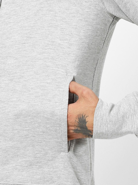 Bluza męska z kapturem rozpinana NEW BALANCE MJ03907-AG