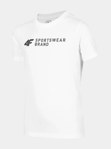 Koszulka dziecięca 4F HJZ22-JTSM003-10S