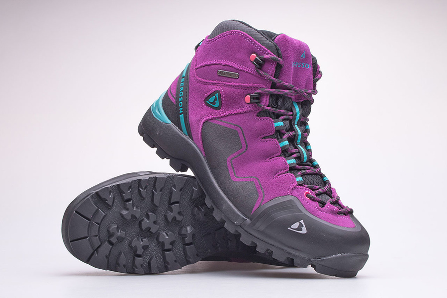 Buty damskie trekkingowe BERGSON NYIKA PURPLE 2 MID STX