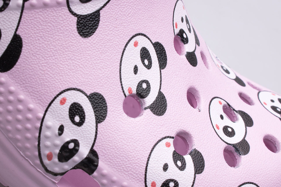 Chodaki CROCS CLASSIC PANDA CLOG KIDS 206999-6GD
